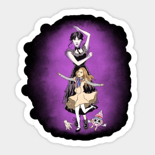 Dancing Scream Queens Sticker